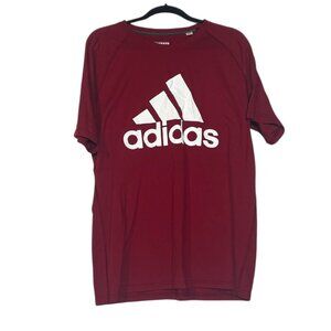 Adidas Climalite Men's Tee Short Sleeve Burgundy Size XL Ultimate Tee